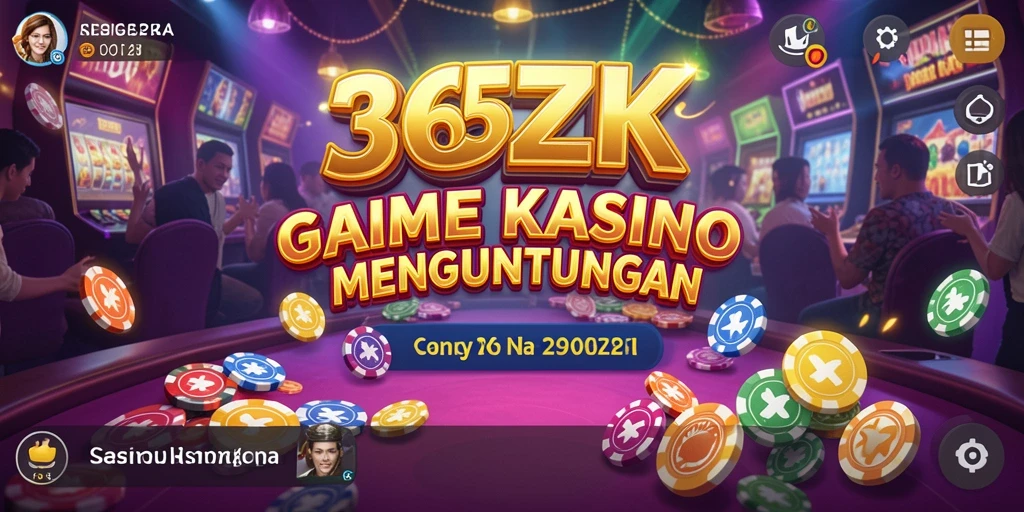 Gameplay menegangkan di 365ZK dengan berbagai pilihan permainan Kasino.
