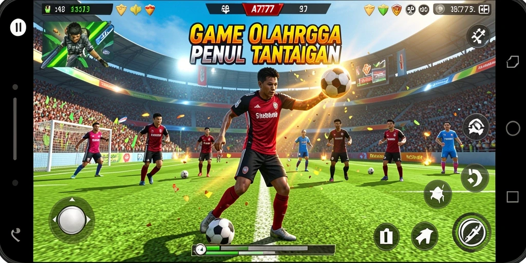 Tampilan menarik dari gameplay A7777 dalam olahraga yang kompetitif.