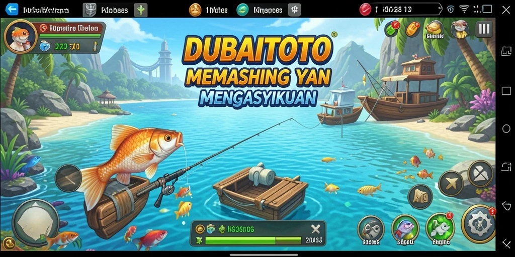 Tangkapan ikan besar dalam gameplay DUBAITOTO yang mendebarkan.