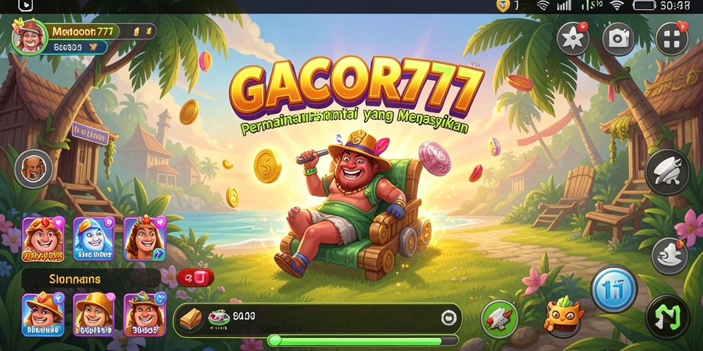 Tangkapan layar gameplay GACOR777 yang menarik dan penuh warna.