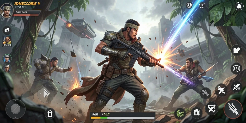 Tampilan menakjubkan dari gameplay seru IDNSCORE.