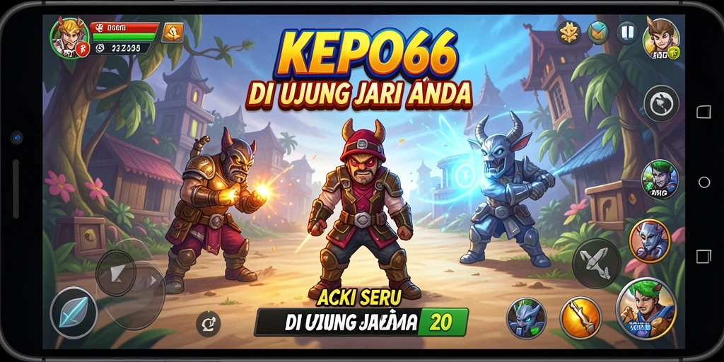 Tampilan gameplay KEPO66 yang intens dan menegangkan.