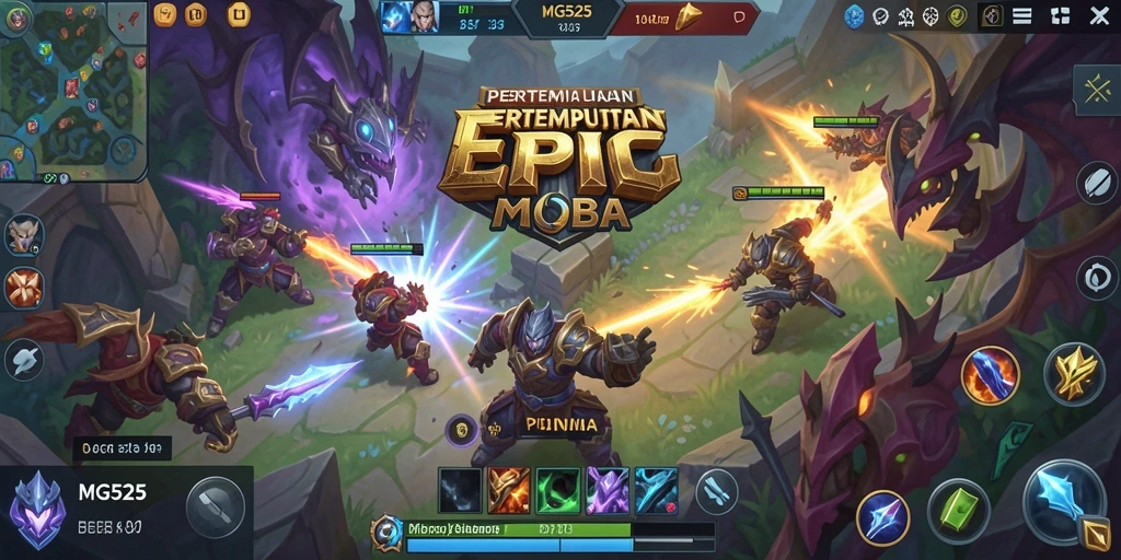 Screenshot gameplay MG525 yang menampilkan aksi seru dalam pertempuran.